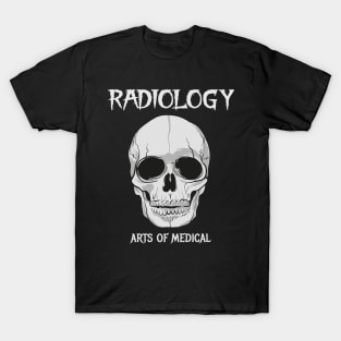 Radiology Art of Medical (Skull) T-Shirt